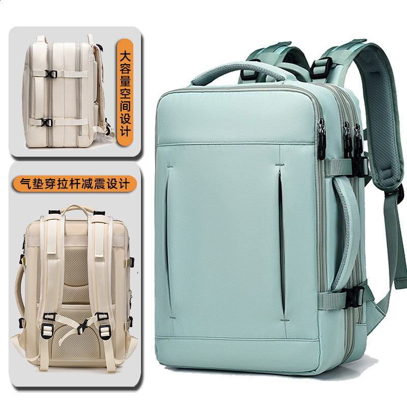 Casual Backpack for Men and Women Large Capacity Waterproof Laptop Bag Multifunctional Travel Bag Expandable Travel Backpack