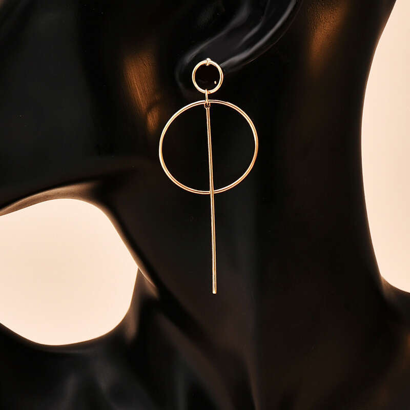 Jewelry Accessories Hie Fashion Classic Hoop Earrings Personality Exaggerated Big Circle Dangle Eardrop Earring For Women