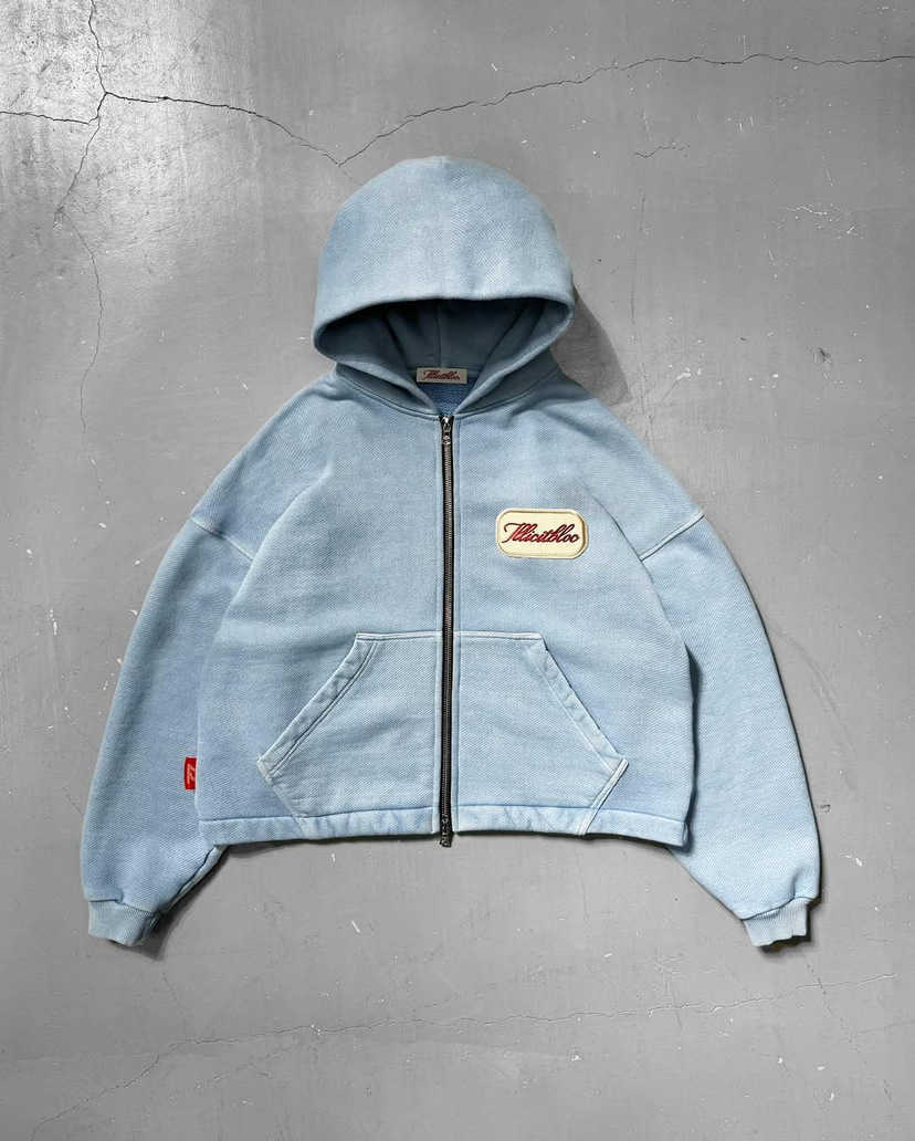 Fashion Trend New Letter Hooded Zipper Sweater for Men Y2k Hip Hop Harajuku Couple Sports Hoodie