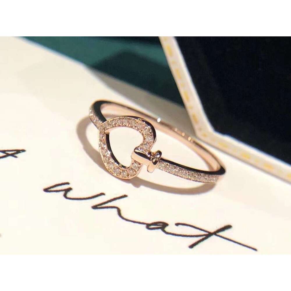 Fashion nail Ring rings for women classic ring bangle silver rose gold Jewelry Valentine's Day Gift