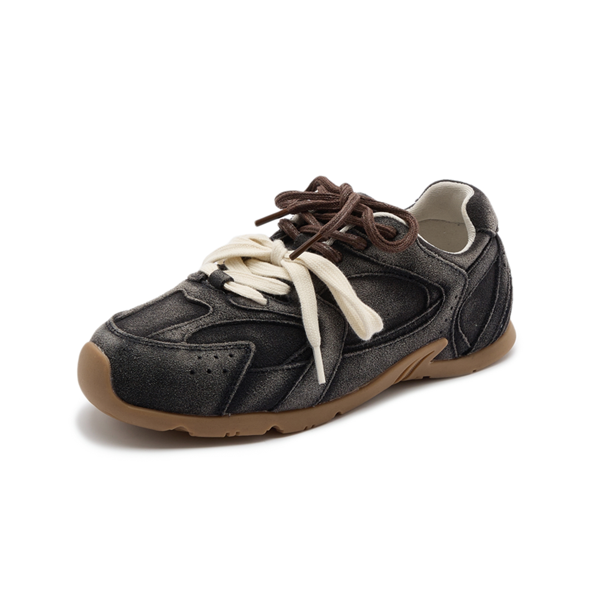 Women's Sneakers Non-slip German Training Shoes for Women Flat Large-size Genuine Leather Running Female Shoes