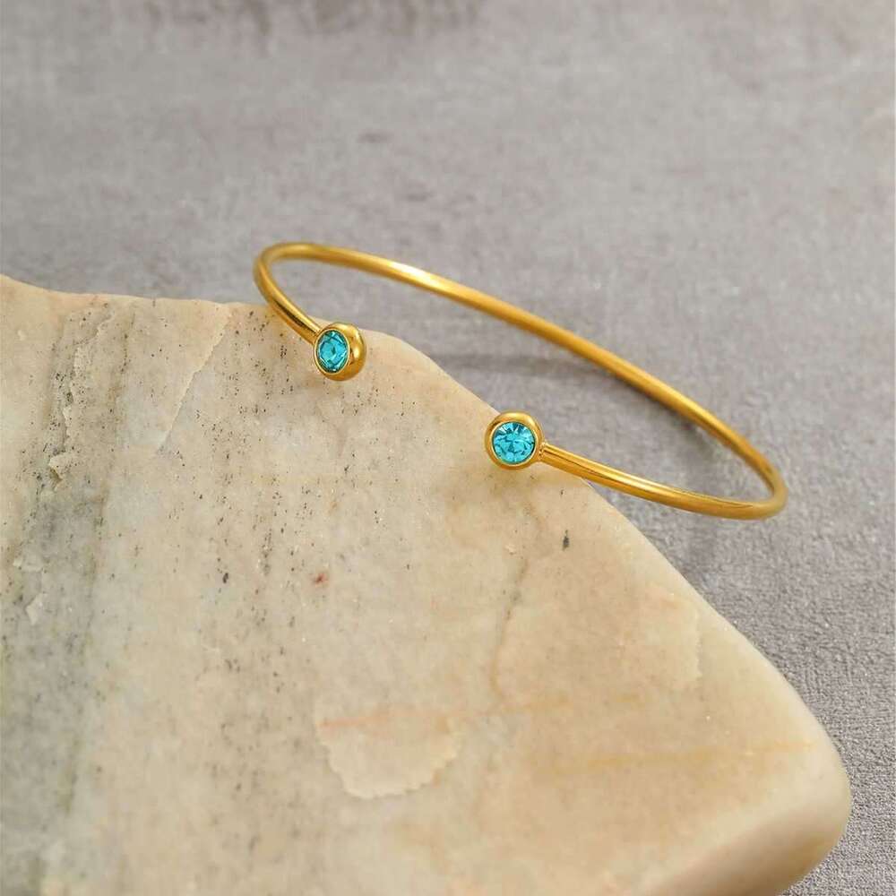 uxury Cubic Zirconia Cuff Gold Plated Zirconia Bracelet for Women Elegant Open Bangle lfashion Jewelry for Wedding daily Wear