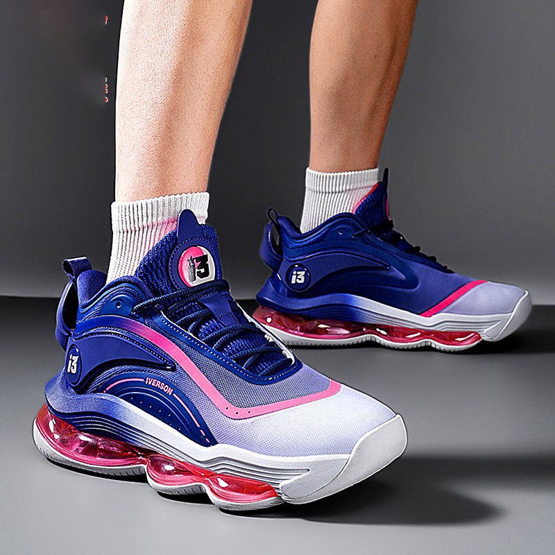 IVERSON designer shoes free shipping outdoor sport sneakers Mens basketball shoes teenagers platform trainers running shoes