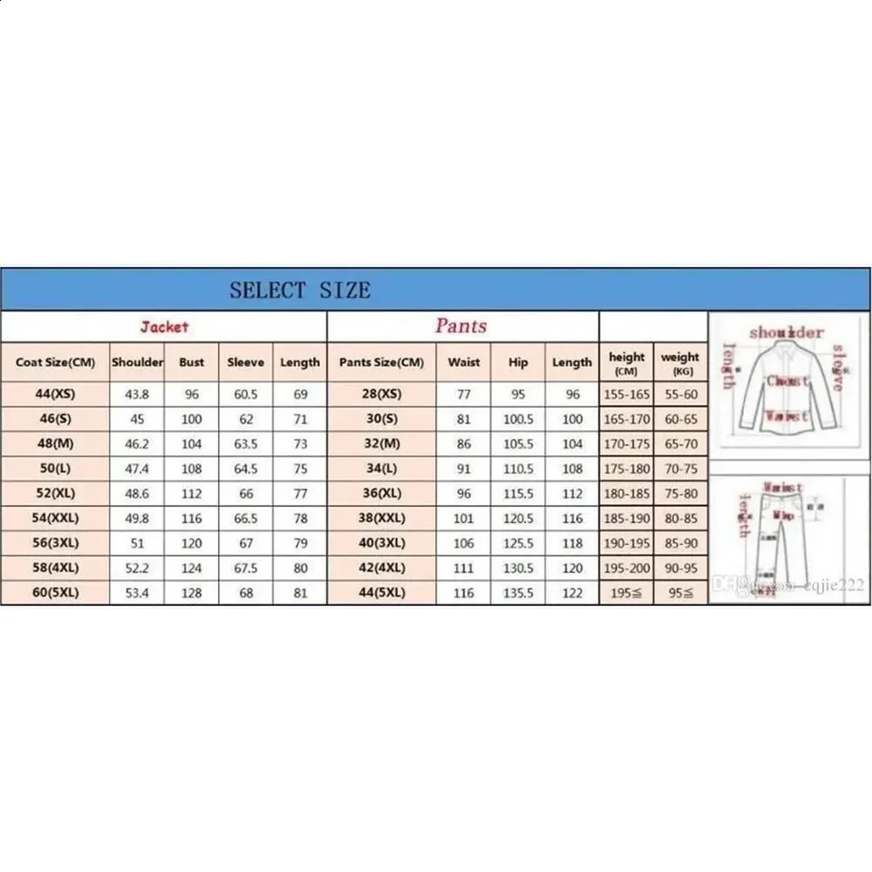 White Suits for Men Double Breasted 2 Pieces Jacket Pants Blazers Sets Smart Banquet Party Business Male Clothing y250823