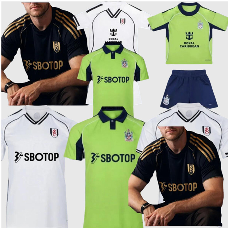 25 26 SMITH ROWE Fulham MUNIZ ANDREAS CAIRNEY RAUL football shirt soccer Jerseys MITROVIC 2025 2026 Bassey FULHAMS Men kids Children kit set tops Adama Sessegnon 666