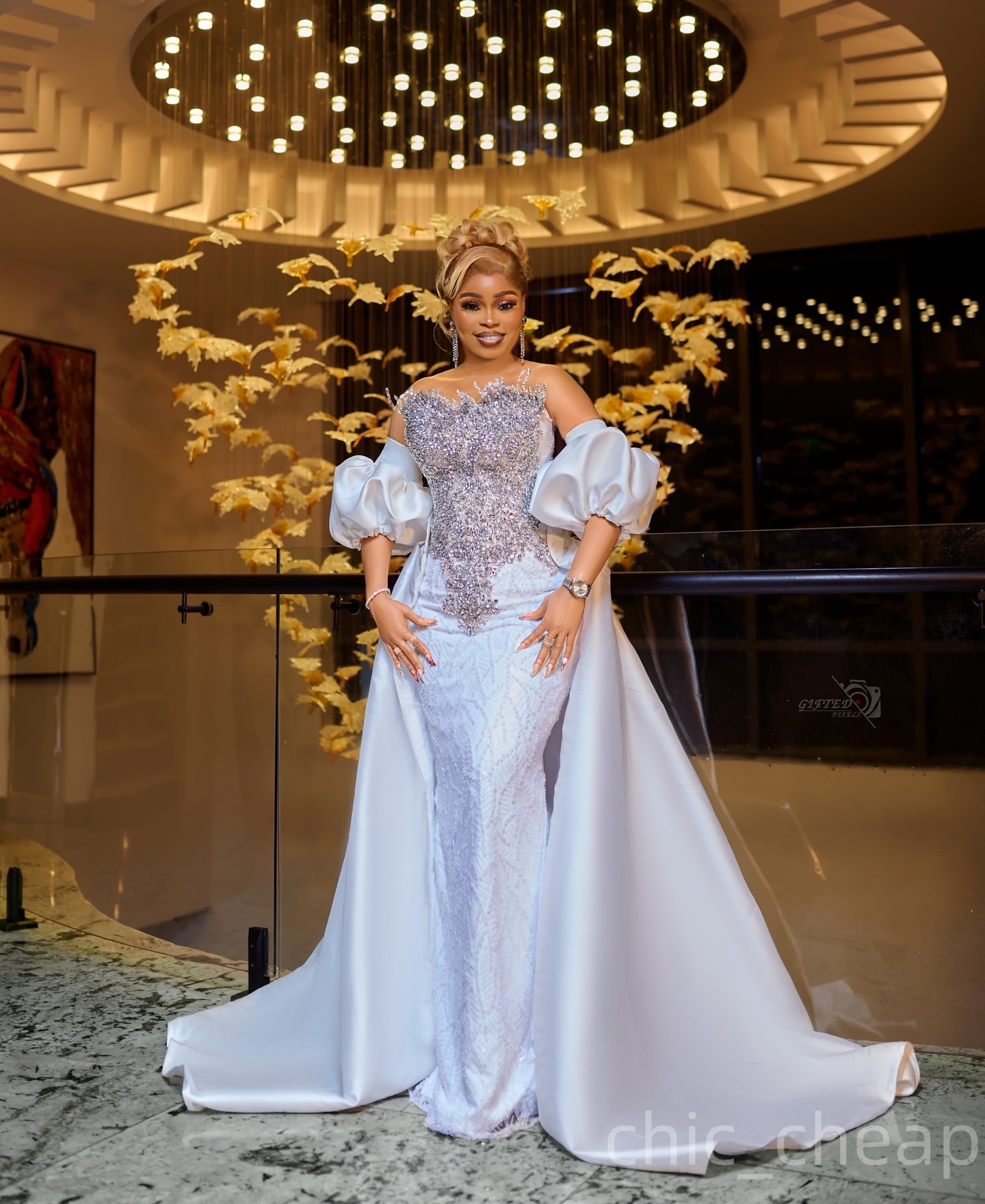 Mermaid Ivory Prom Dresses 2025 Crystals Lace Satin Detachable Train Evening Formal Party Second Birthday Engagement Gowns Plus Size Dress For Special