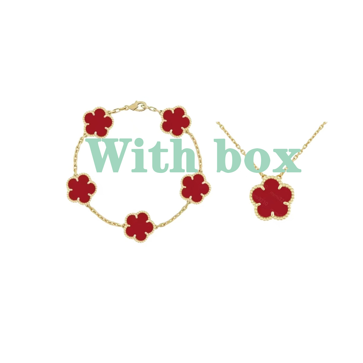 designer bracelet bracelet designer jewelry Designer Stainless Steel Clover Bracelet Elegantly Shelled Necklace Jewelry Set designer jewelry bracelet bangle