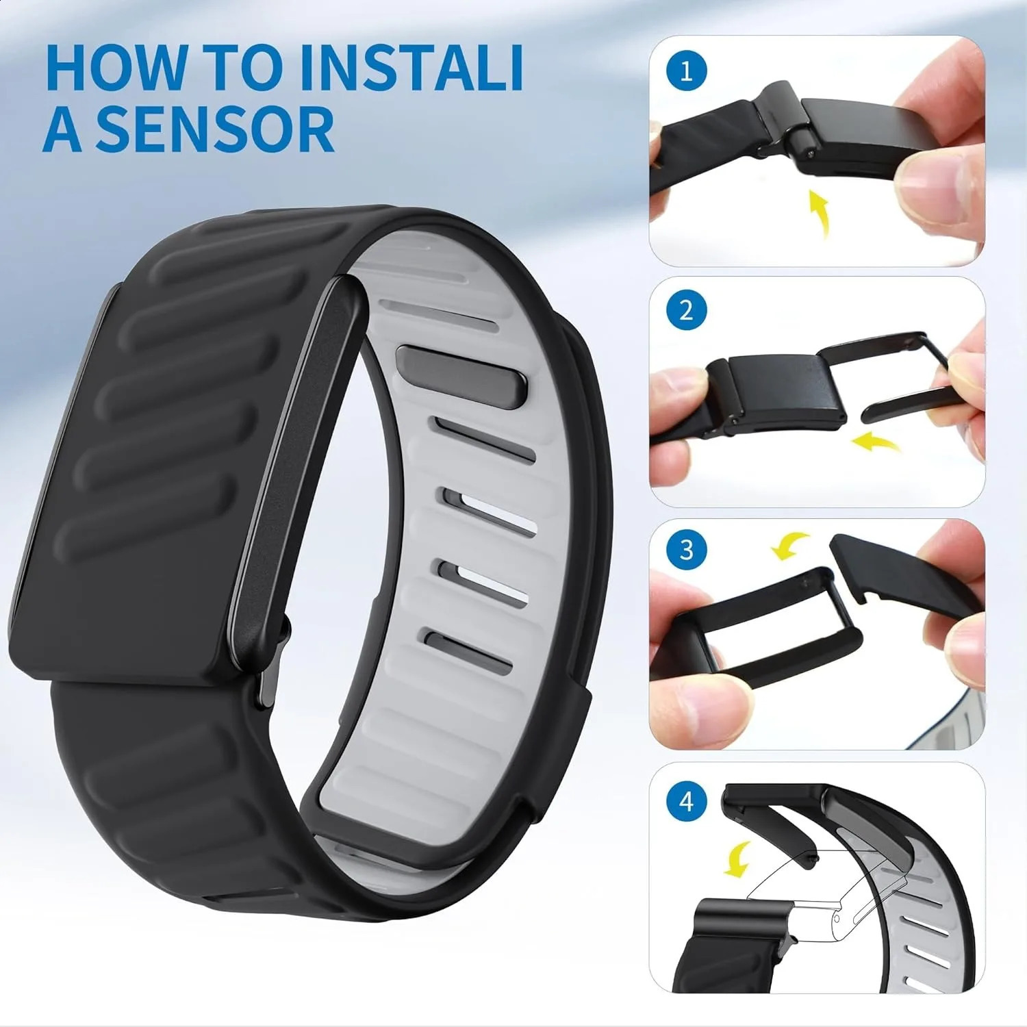 Strap Compatible with Whoop 5.0/MG Heart Rate Monitor Soft Adjustable Bracelet for Whoop 5.0/MG Silicone Band Accessories 250819