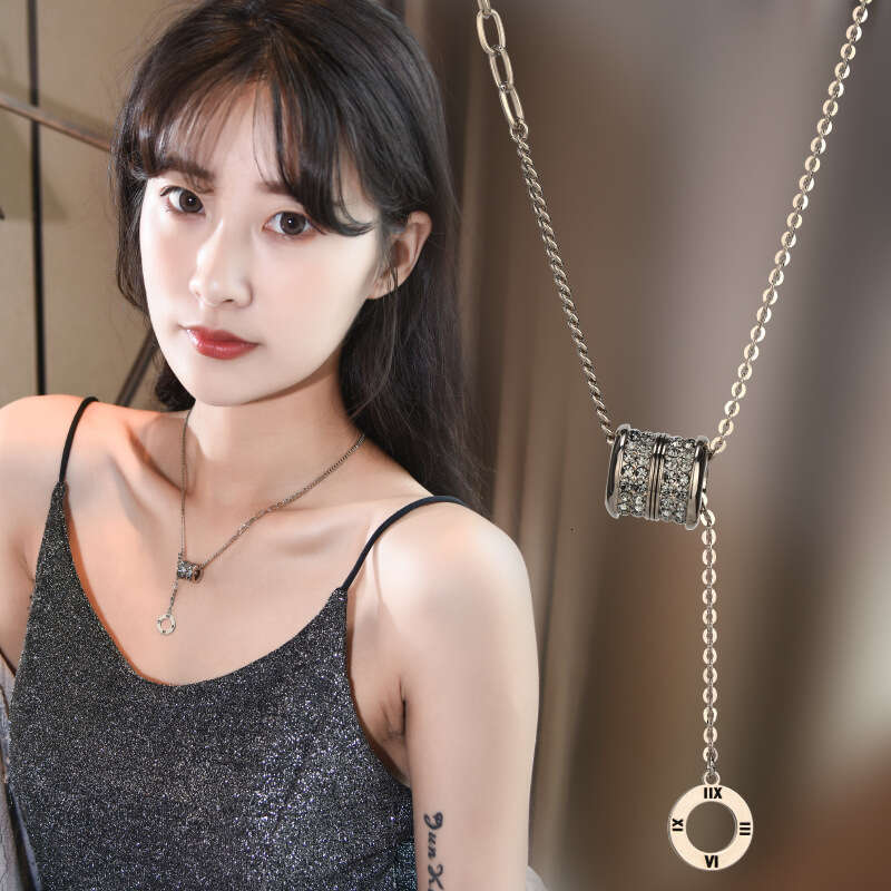 Fashion temperament necklaces Planet Necklaces Sier Gold Saturn Necklace Royal Party jewelry Moissanite Colorful Necklace Dhgate