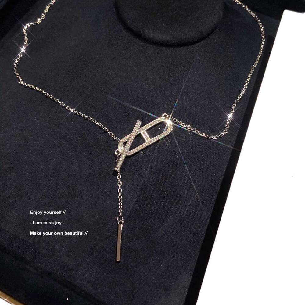 pig nose necklace with silver glittering is light luxury Never Fade Gold Plated Fashion Brand stainless Steel Letter Choker Pendant Necklace Jewelry