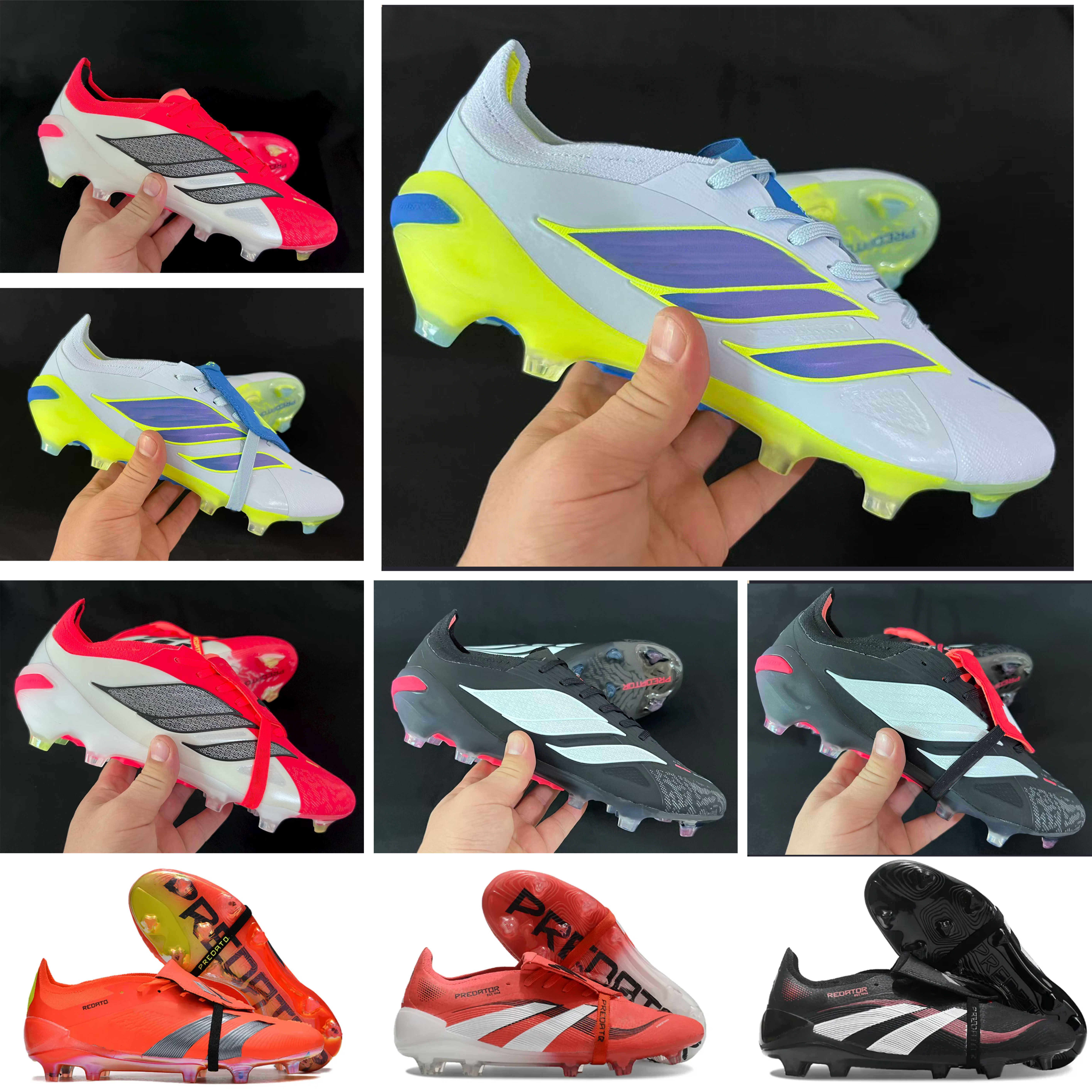 BelliGold Belinghams Cleats Elite Foldover Tongue Firm Ground Jude Bellingham Kaka Pradetor Re-emergence Pack Football Boots Soccer Shoes