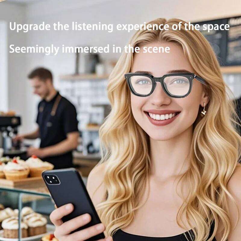 Hy1009 New AI Smart Translation Glasses Wireless 6.0 Stereo Bluetooth Headset Riding Foldable Touch Sunglasses 2025