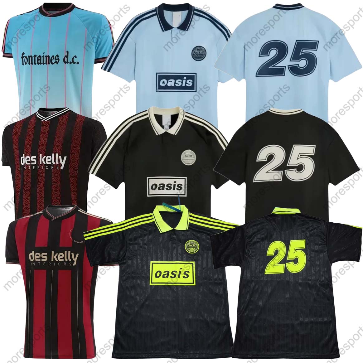 2025 2026 BohemIans Oasis 25th Tour Live soccer Jersey football top shirt