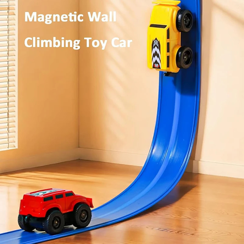 Magnetic Wall Climbing Toy Car Emboadlie Anti Gravity Zero Boys Gilrs 250823