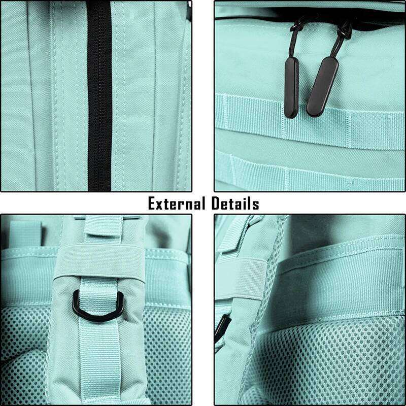 35L Tactical Backpack For Women Men Molle Outdoor Travel Camping Hiking Bag Sports Weekend Athlete Gym Rucksack Dual Cup Holders