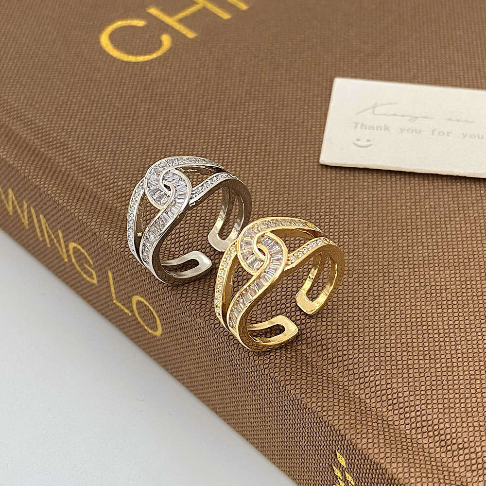 Ring Jewelry Rings Women Titanium Steel Alloy Gold-plated Process Fashion Accessories Jewelry