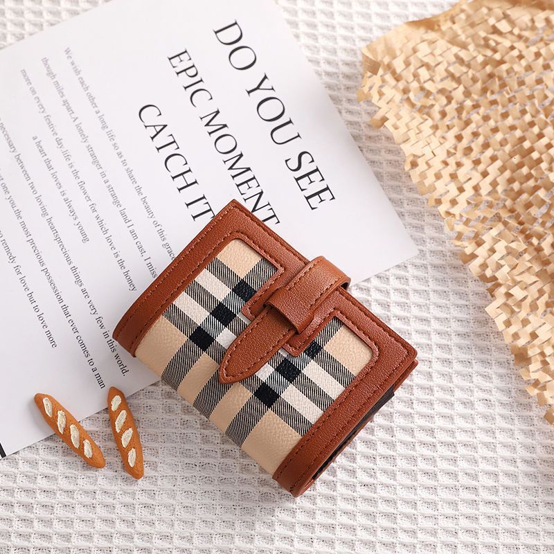 New Card Holder Luxury Bag For Women High Appearance Multiple Designer Bag Card Slots Large Capacity Anti-demagnetization Korean Version Ins Style Cut