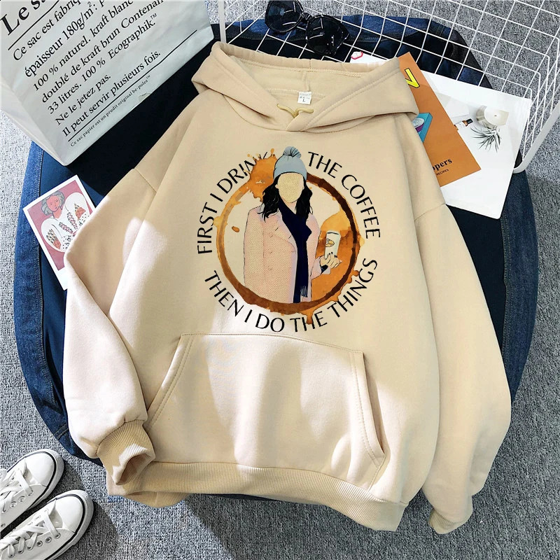 Gilmore Girls Y2k Hoodie Mange Graphic Sweatshirt Kawaii Casual Streetwear Girl Vintage Gothic Hooded Cute Clothes Female 250823