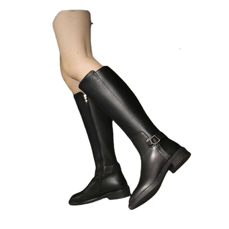 Women's Shoes Long knight women new autumn and winter plus veet Martin knee high small boots