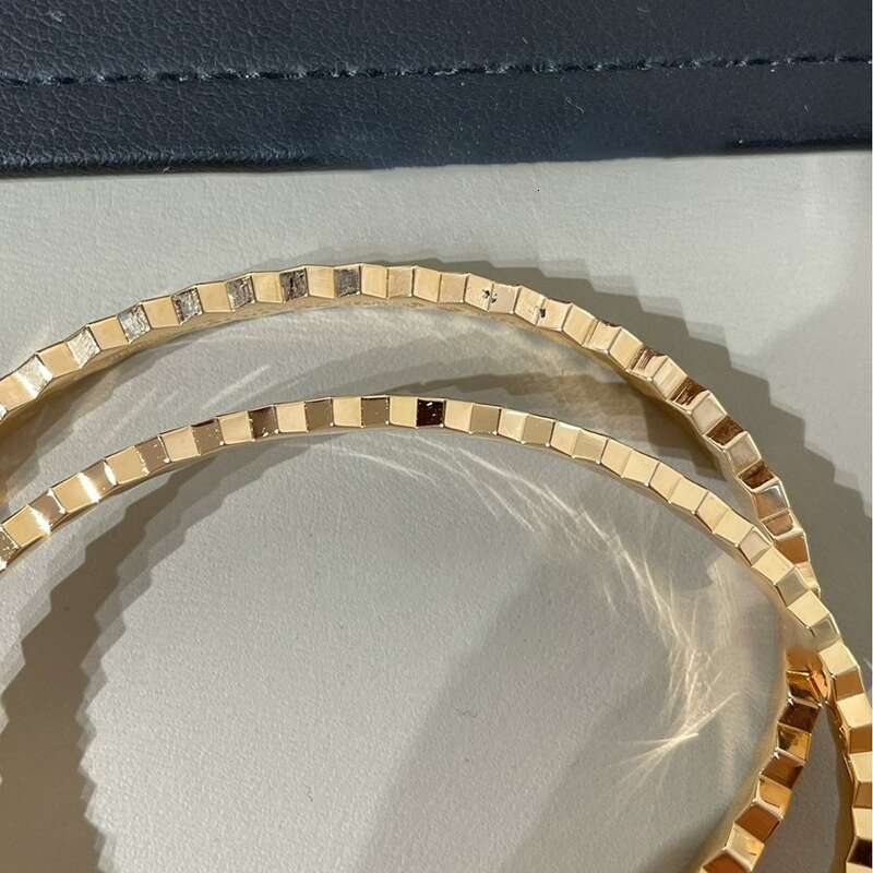luxury jewelry Gold Plated Honeycomb bangle Brand Geometric Bracelets High Classic bracelet For ladies Birthday