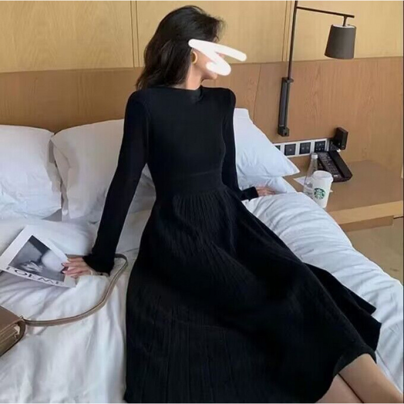 B30029 Dress Women 2024 Summer New Loose Casual Short Sleeve Midi Dress Women