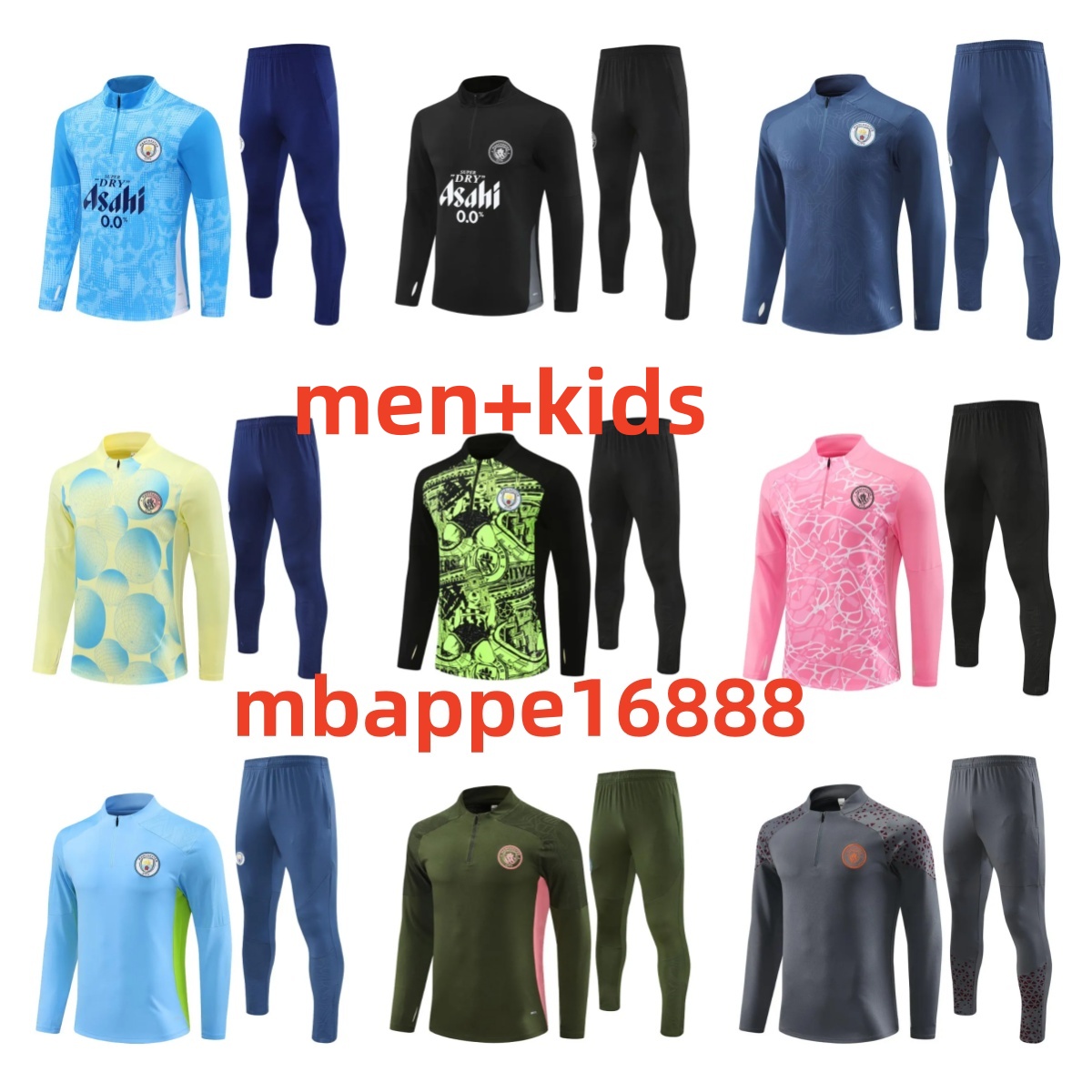 man City tracksuit soccer tracksuits Football Training Suit MEN Kids kit 2025 26 Haaland MARMOUSH DOKU FODEN GREALISH RUBEN Sportswear Survatment Chandal