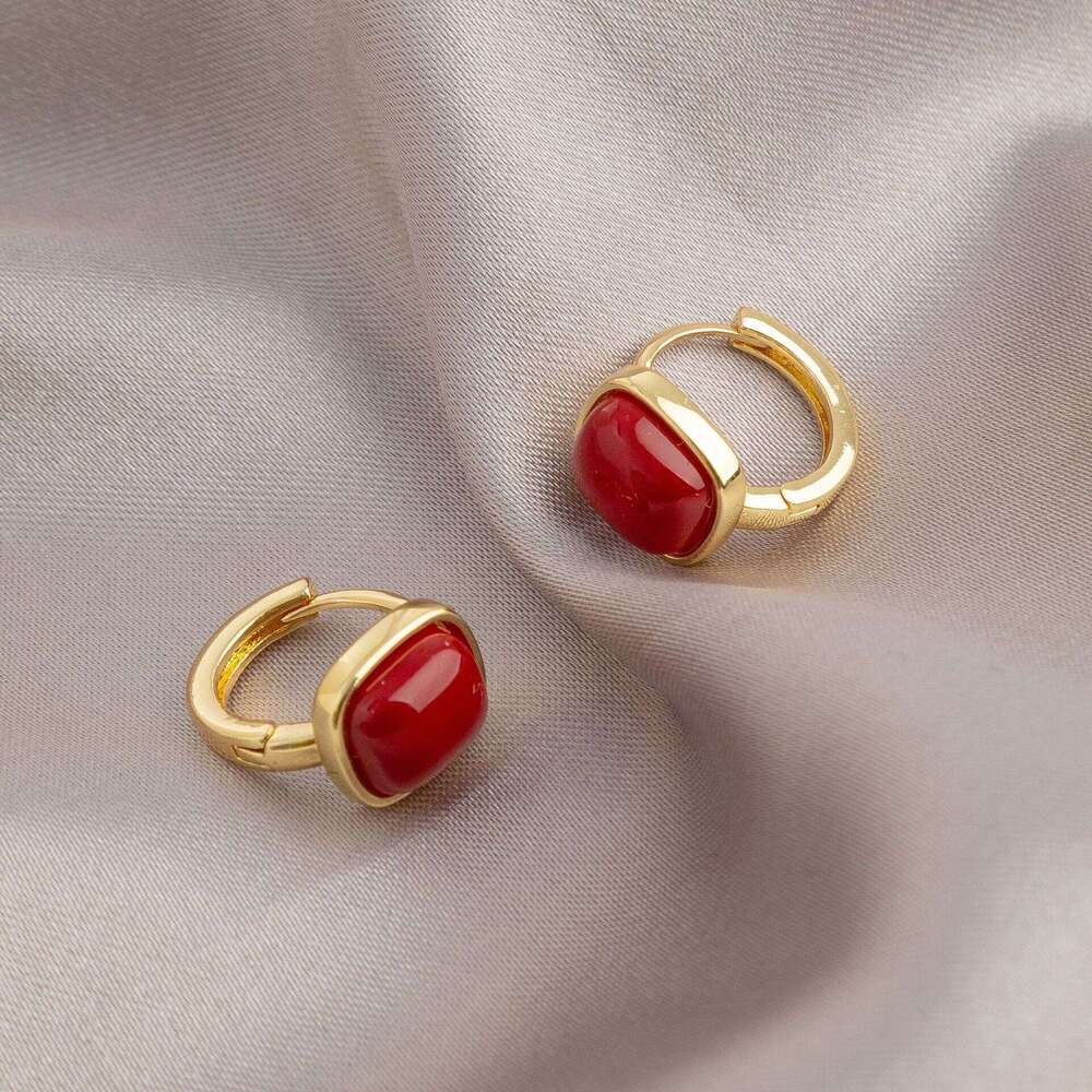 gold plated silver fashion jewelry earrings luxury letter nail geometric famous women's round diamond crystal pearl earrings