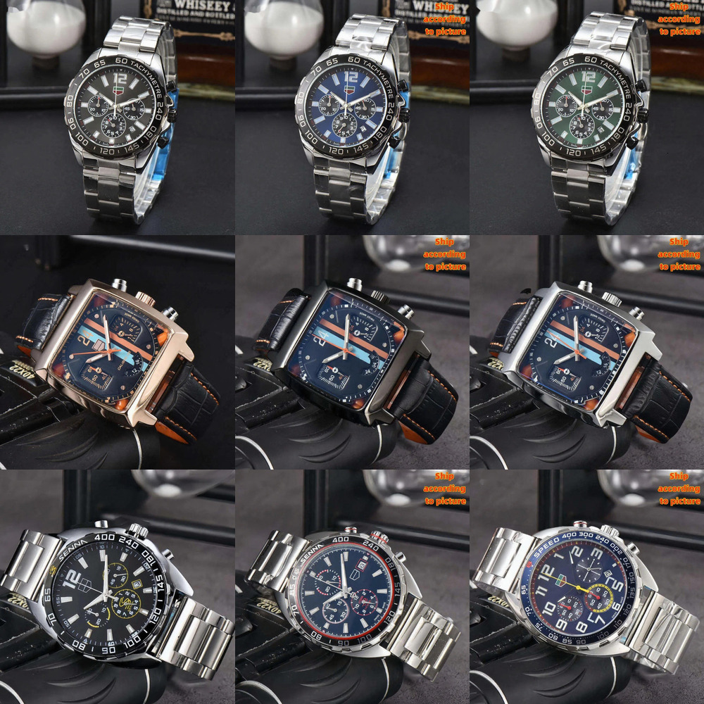 2025Designer High Quality Monacco Watch AAA Luxury Superclone Elegant Mens Timepiece Watch Tagly Heuerers Watch Man Woman Watch Quartz/automatic Quartz Watch bb