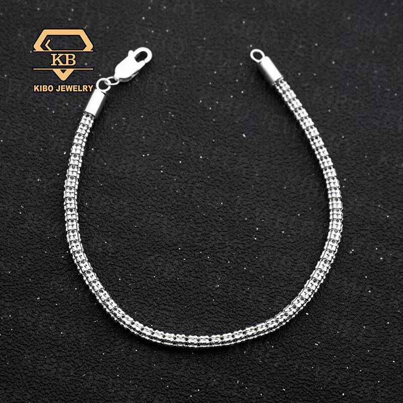 Iced Out Hot Selling S925 Moon Iced Chain Jewelry Tennis Chains 925 Sterling Silver With Gold Plated 925 Silver Moon Ice Chains