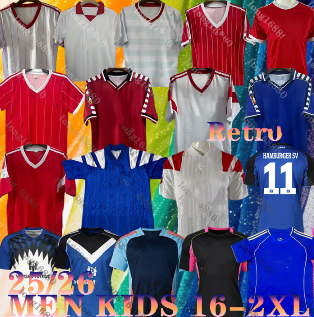 2025 2026 Hamburger SV Soccer Jersey HSV Retro 74 75 83 84 88 92 93 JATTA MEFFERT GLATZE BENES REIS ONANA BILBIJA VAGNOMAN KITTEL DUDZIAK 25 26 Football Shirt Men kids kit
