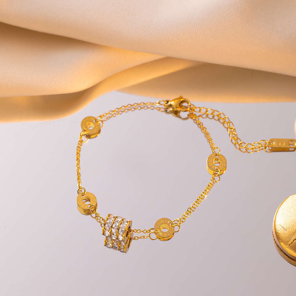 Fashion Small Waist Bracelet Light luxury necklace Women Light Niche High end Simple Bracelet Exquisite Forest Style Jewelry for Best Friends