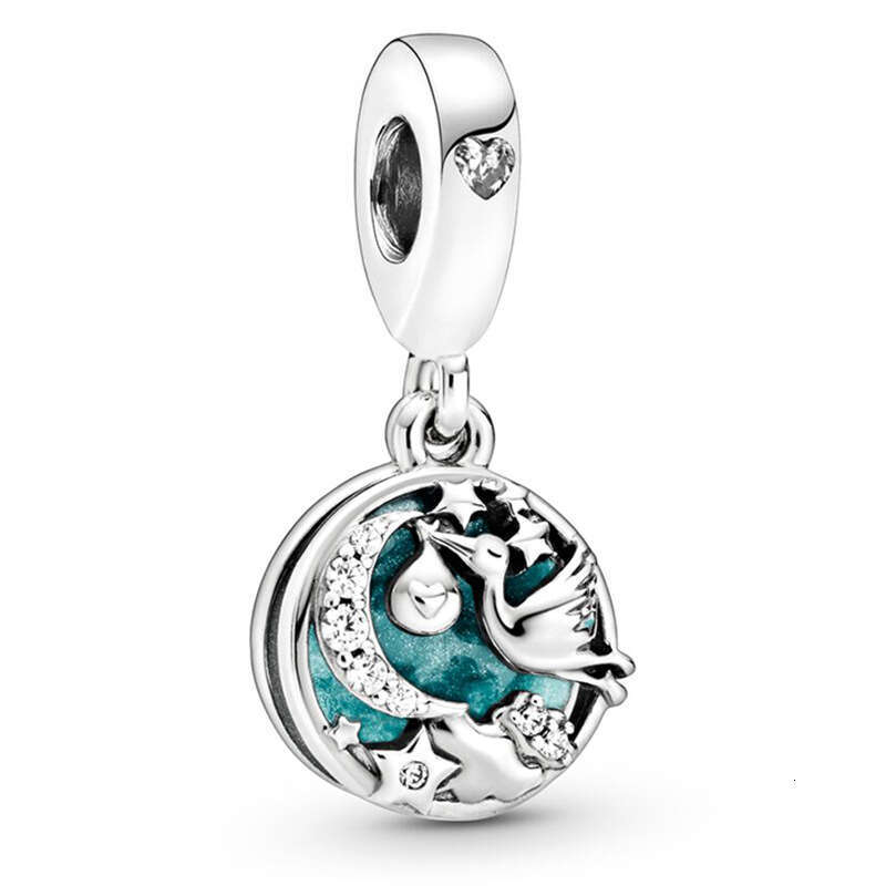 Lucky Feather imitation moissanite necklace Platinum collarbone chain eight arrow zircon pendant accessory necklaces luxury jewelry