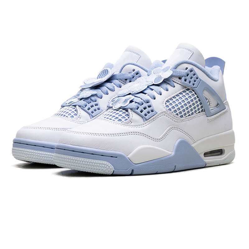 Box Designer 4 Basketball shoes Men Women 4s Sneakers Worn Blue Panda Military Black Cat 2025 Purple Thunder Cool Grey Bred Sports Mens Trainers Sneak