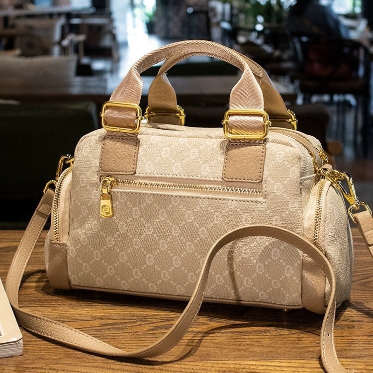 Boston Women's Bag Luxury Bag 2025 New Designer Bag Genuine Leather Handbag Pillow Bag Fashion Versatile Handbag Shoulder Bag Simple Crossbody Ba