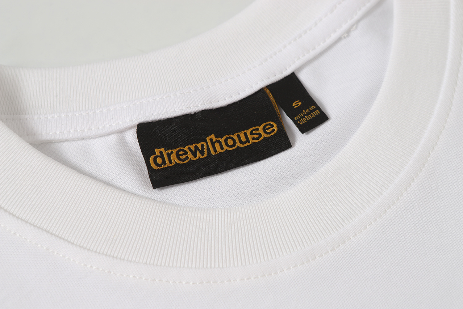 Drew House New drew Classic smiley face T Shirt Men's and Women's Long Sleeve Tshirt Designer Luxury
