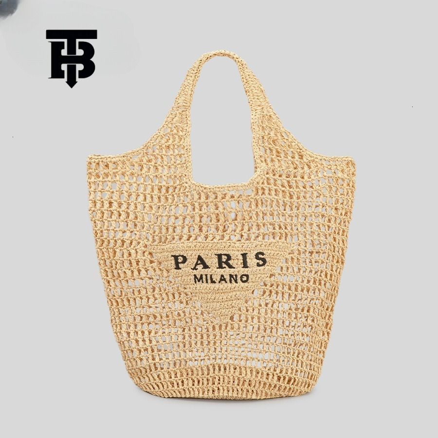 TB BHULAMTE Free Shipping Designer Luxury Trendy Urban Minimalist Luxury bag Women's Handbag Embroidered Letters Mesh Bag Hand Woven Hollow Grass