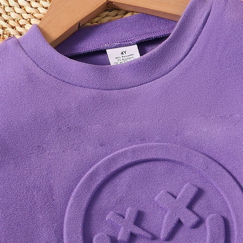 Unisex Children's Animated Pattern Sweatshirt - Comfortable Round Neck Tee for Boys & Girls - KJ2C4756A