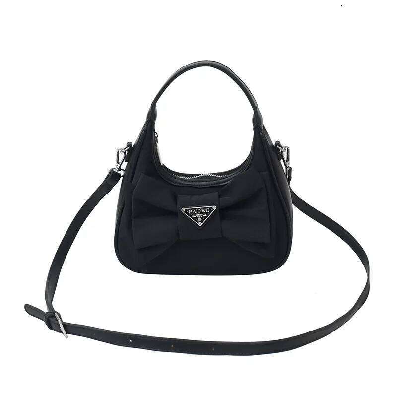 Hot Selling Retro Japanese Style Y2k Underarm Bag For Women - Summer New, Bow Knot Dumpling, Niche Stylish, Premium Shoulder Trendy Designer Bags