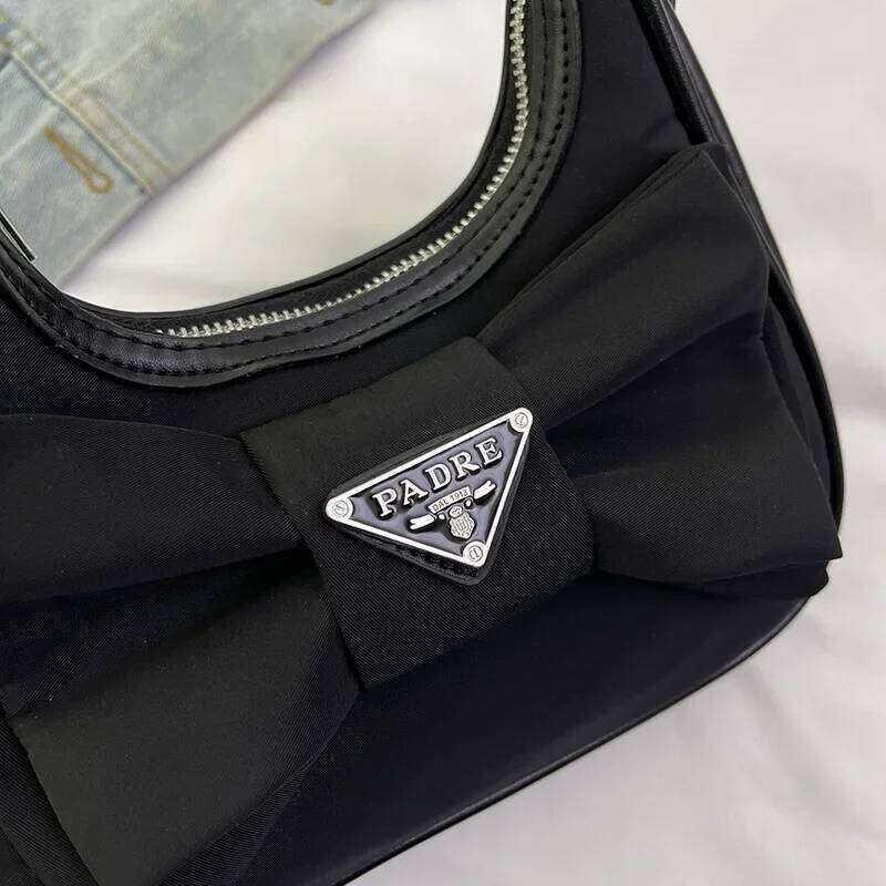 Hot Selling Retro Japanese Style Y2k Underarm Bag For Women - Summer New, Bow Knot Dumpling, Niche Stylish, Premium Shoulder Trendy Designer Bags