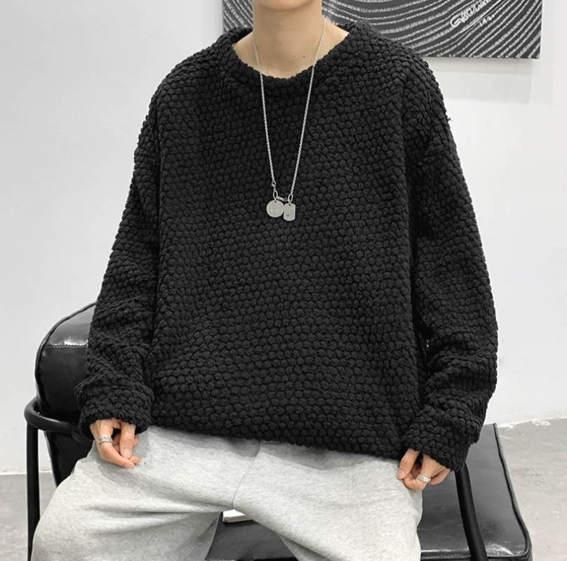 357 Sweat-shirt à cou rond pour les hommes de style printemps et d'automne