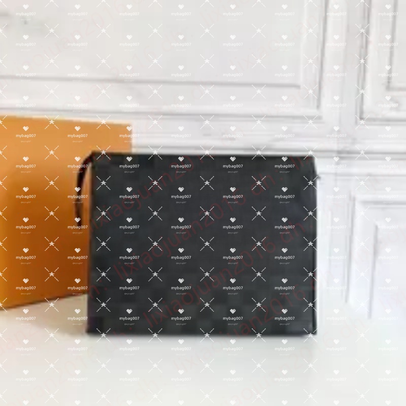 Designers bag Lady Cosmetic Fashion Leather Makeup Bag Women Toiletry Travel Pouch Ladies Purses Handbags size 14cm 20cm 24cm free shipping