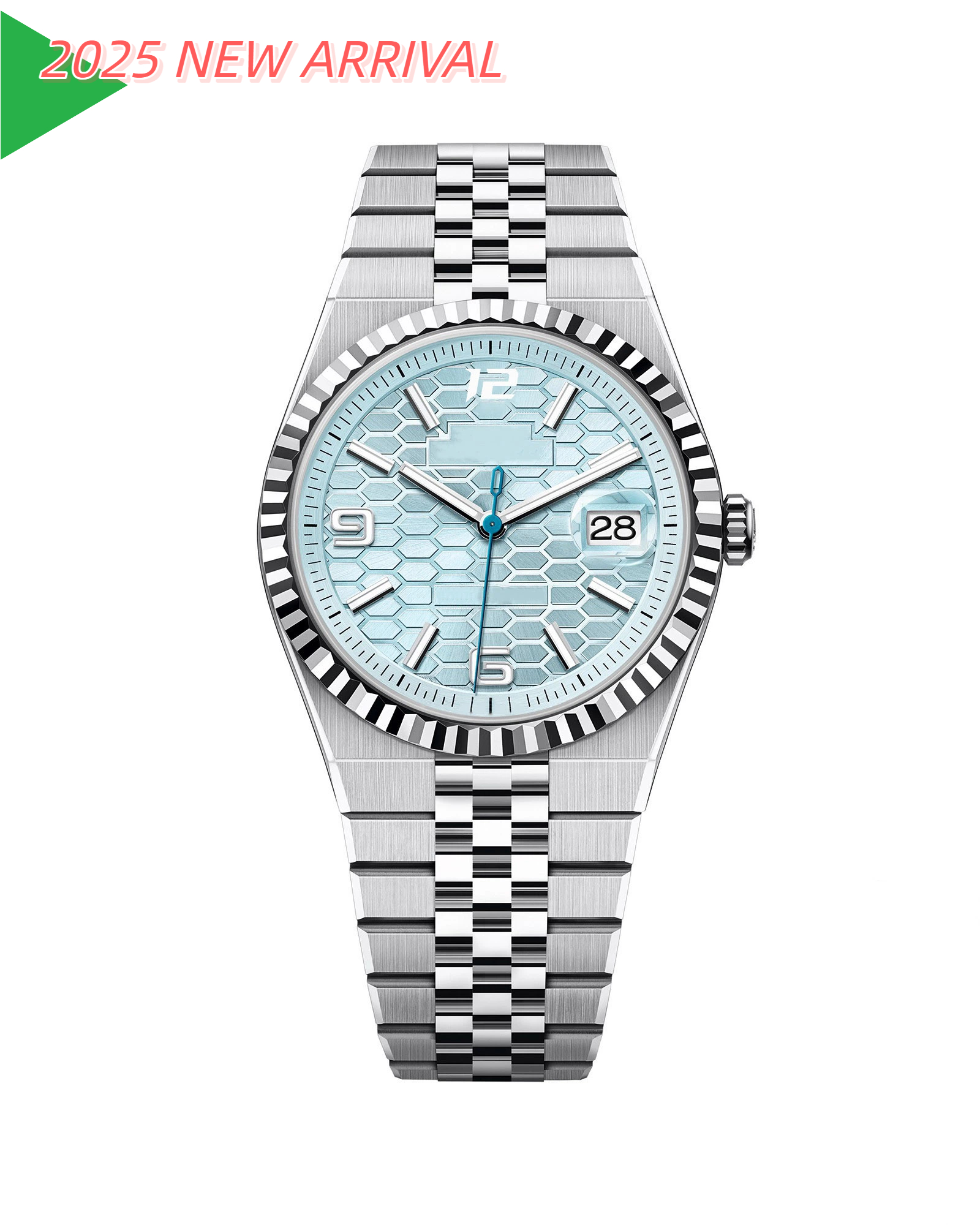 Mens Automatic Watches 40mm dial Watch 2025 New Arrival 904L Stainless Steel Strap Sapphire Luminous Wristwatch With Box and Papers