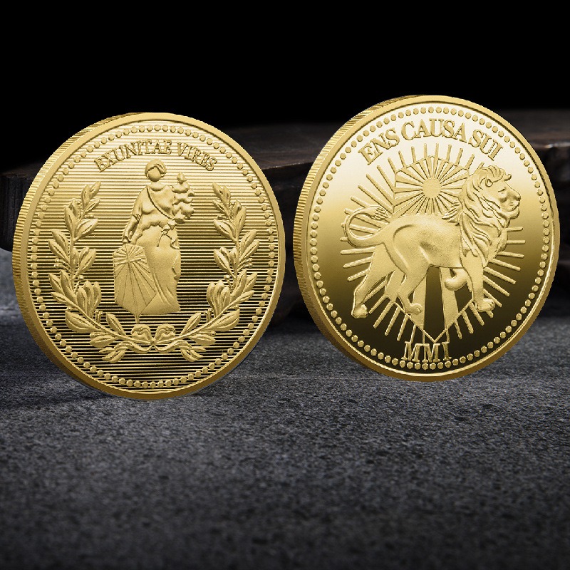 Custom Coin Lion Peace Goddess Ruling Killer Coins Film Known Person Commemorative Coins
