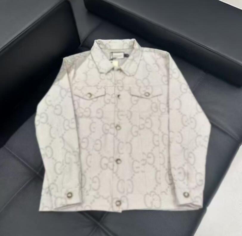 Designer Mens jean Jacket Winter Luxury Classic Mens Denim Jacket Woman Casual Loose Classic Coat Wash Rhinestone Outerwear Tops