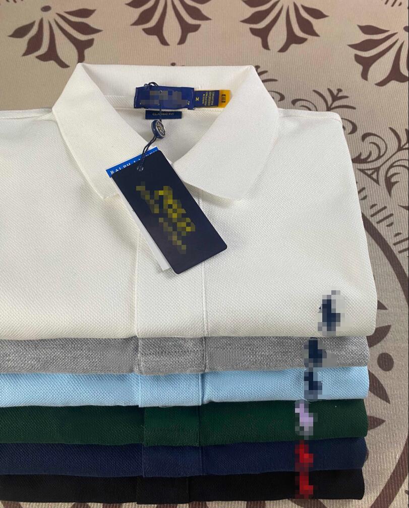 Luxury Men's Polos Classic RLsity POLO-T Shirts Designer Embroidered Short sleeve golf shirt sports Tees Polos shirts Jogging Top man lady casual beach Polos Shirts