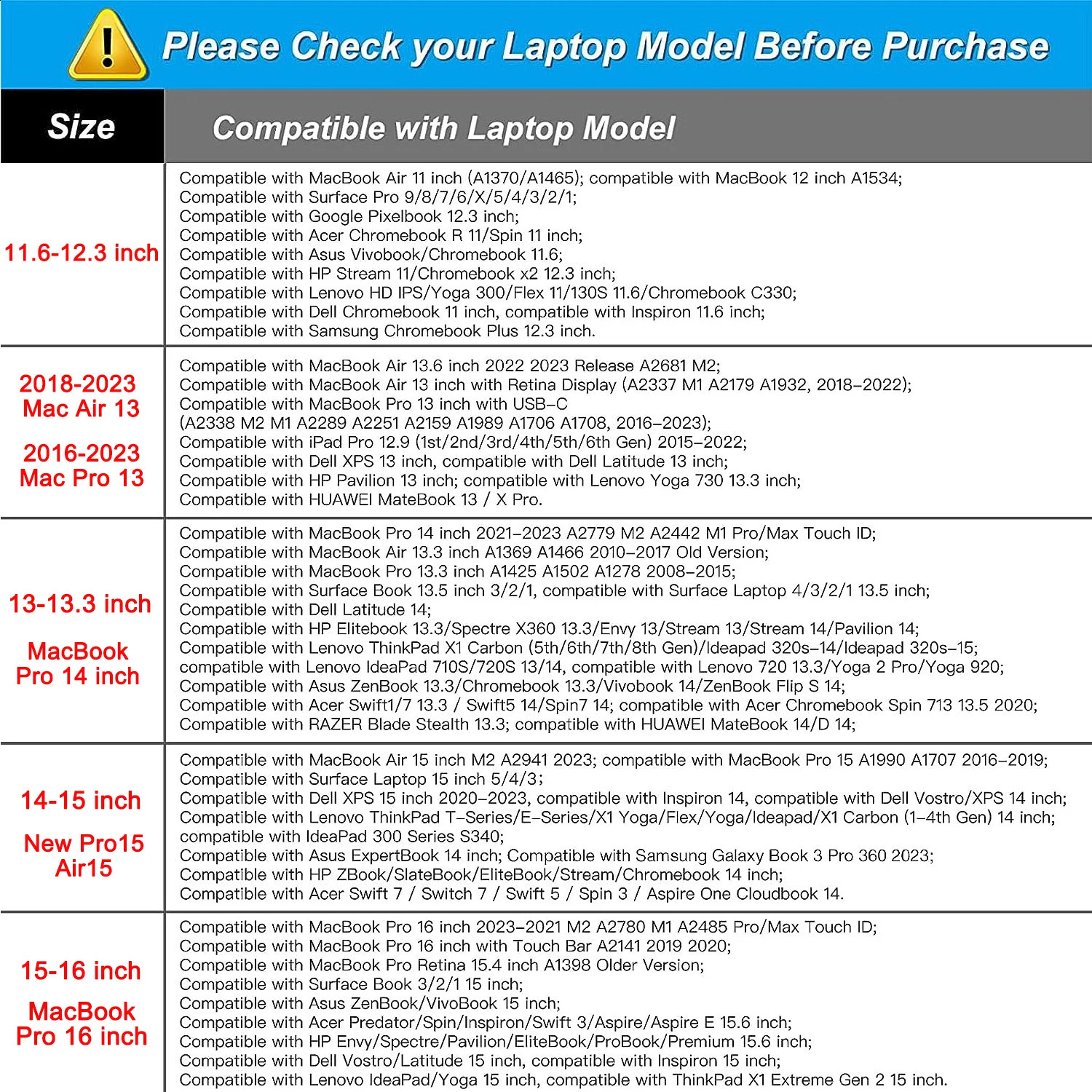 Waterproof Laptop Bag NoteBook Sleeve Case 11 12 13.3 14 15 16 Inch for Air Pro M1 M2 M3 HP Dell Acer Computer Briefcase 250820