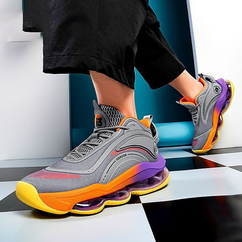 IVERSON designer shoes free shipping outdoor sport sneakers Mens basketball shoes teenagers platform trainers running shoes