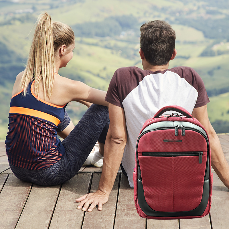 Stylish Multi-functional Student Bookbag Durable Travel & Business Computer Satchel Safety bag design - DH013