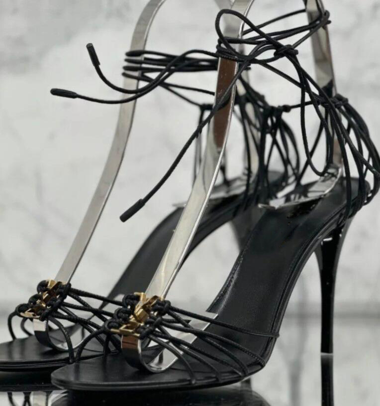 Women luxury Dress Shoes high heels real leather PVC Gold Tone triple black nuede red fashion sandals Party Wedding Office pumps 35-43 designer shoes bag tn Flats shoes