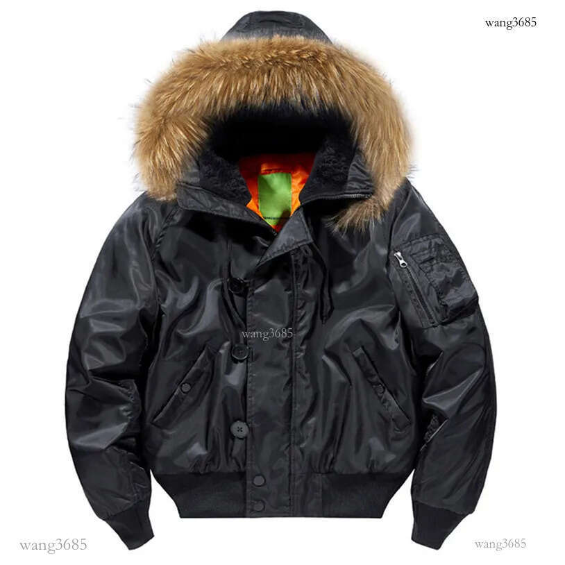 Men's Down Parkas Padding Male Winter Bomber Coat Heavy Jackets Hooded Padded Streetwear Fur Collar Short Parka Y2K 230920